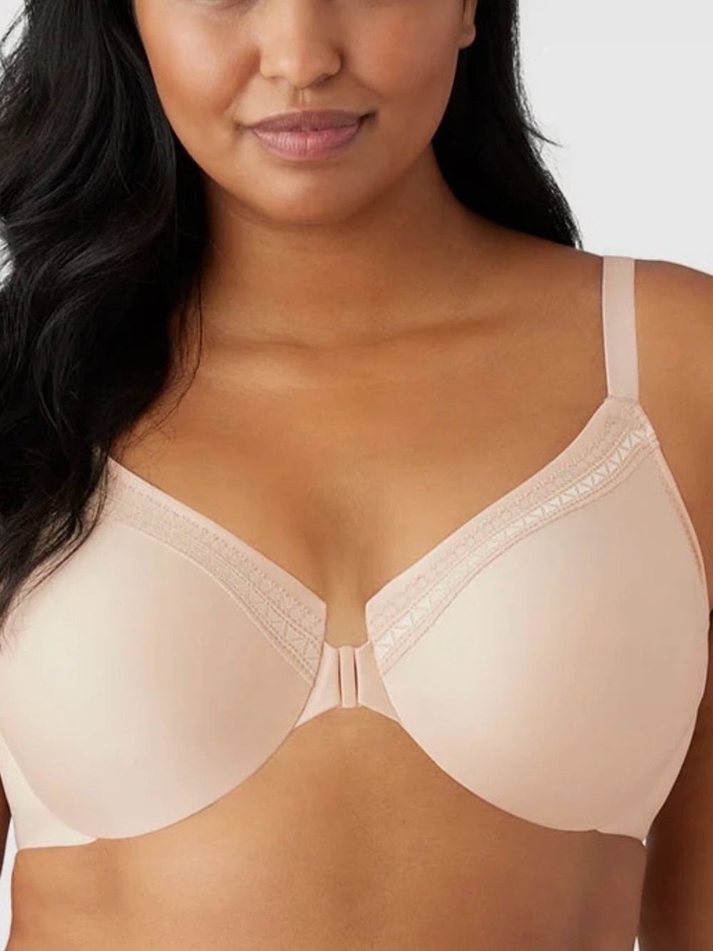 Wacoal Perfect Primer Front Close Underwire Bra in Sand